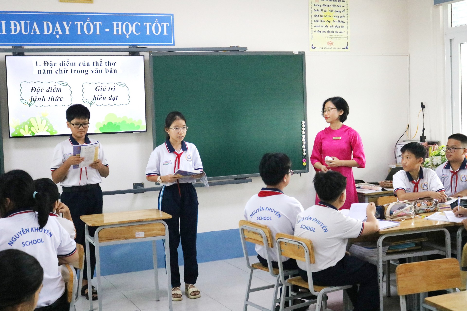  HỘI THI GIÁO VIÊN DẠY GIỎI CẤP TRƯỜNG “LAN TỎA NIỀM ĐAM MÊ, TÔN VINH SỨ MỆNH NGƯỜI THẦY”
